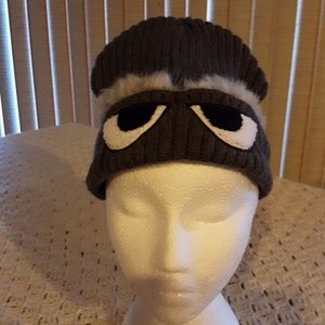 Knit beanie.